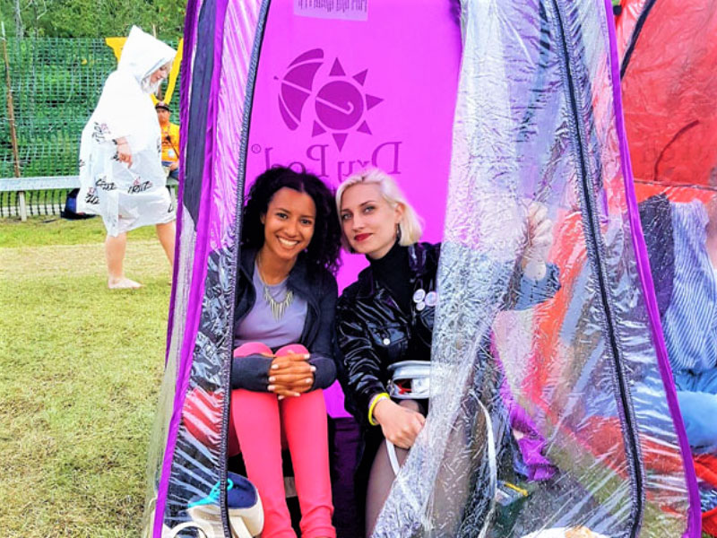 DryPod at festivals